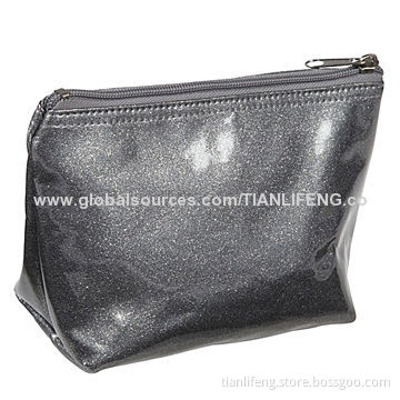 Patent PVC Cosmetic Bag, Easy to Carry